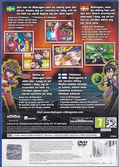 Bakugan Battle Brawlers - PS2 (Genbrug)